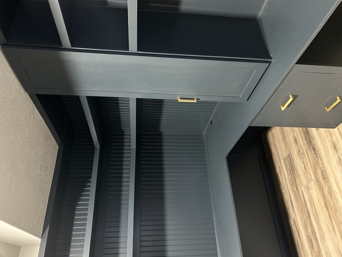 Custom office shelving project - view 2